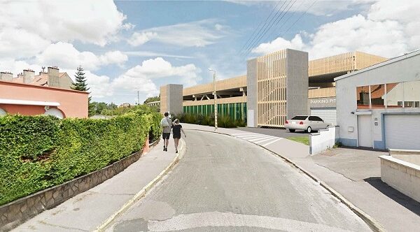 Parking Silo – Site de Brecquerecque