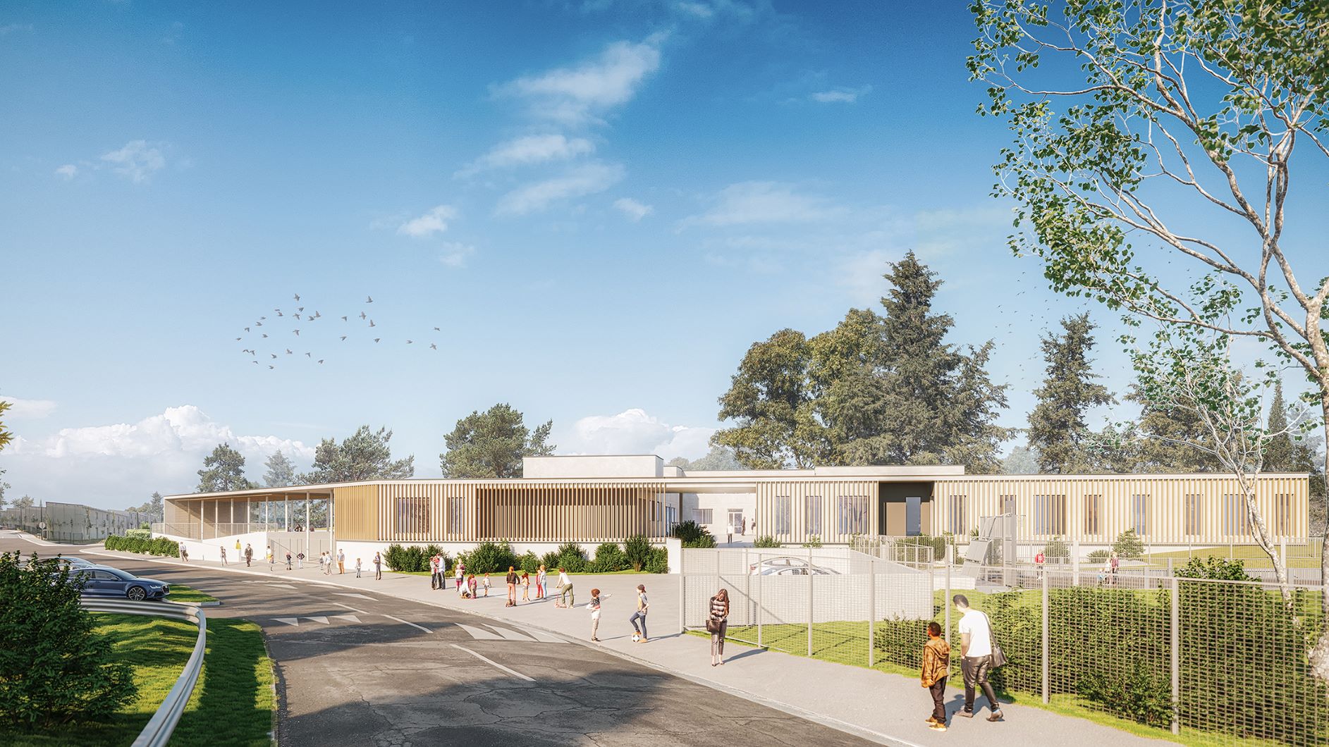 Fr Rostand ÉCOLE ÉLÉMENTAIRE JEAN ROSTAND - Réalisations du Groupe Projex
