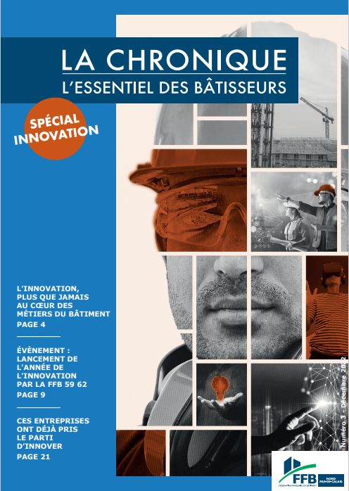 [Presse] La Chronique du BTP revient sur les innovations portees par le groupe projex