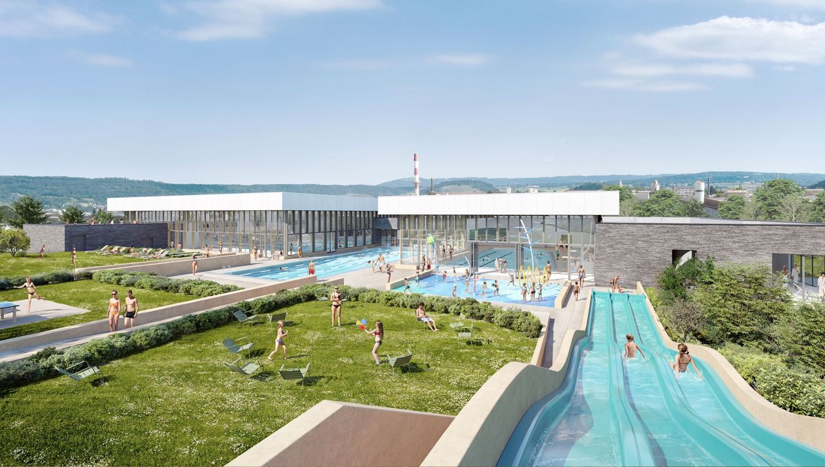 Centre aquatique de Pontarlier, l’innovation au service de l’écologie et de l’inclusivité.